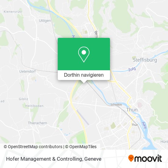 Hofer Management & Controlling Karte