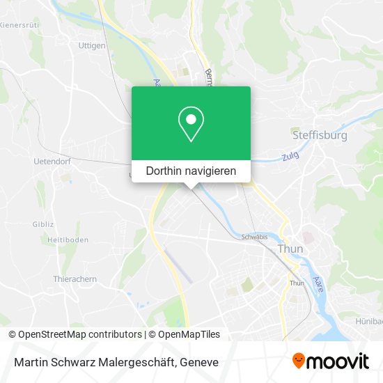 Martin Schwarz Malergeschäft Karte