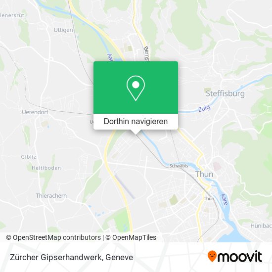 Zürcher Gipserhandwerk Karte