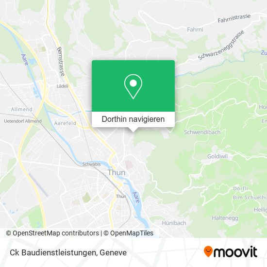 Ck Baudienstleistungen Karte