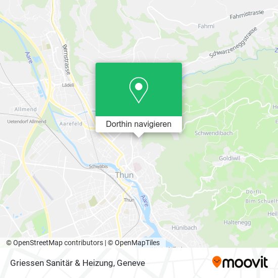 Griessen Sanitär & Heizung Karte