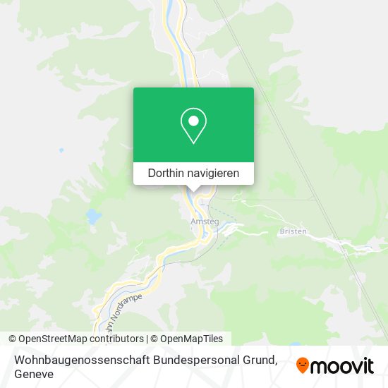 Wohnbaugenossenschaft Bundespersonal Grund Karte