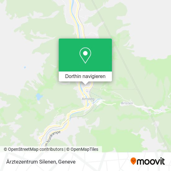 Ärztezentrum Silenen Karte