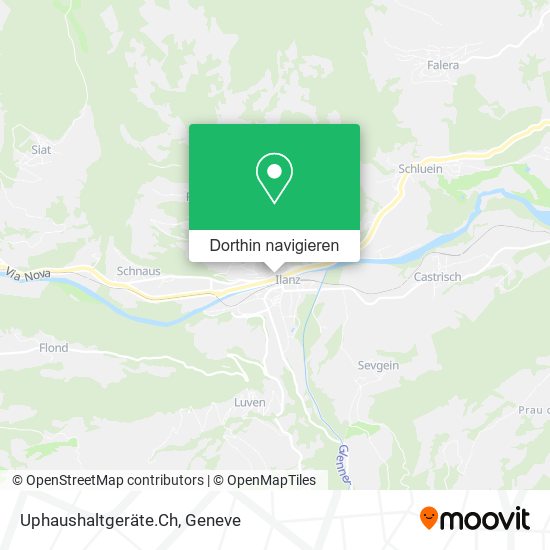 Uphaushaltgeräte.Ch Karte