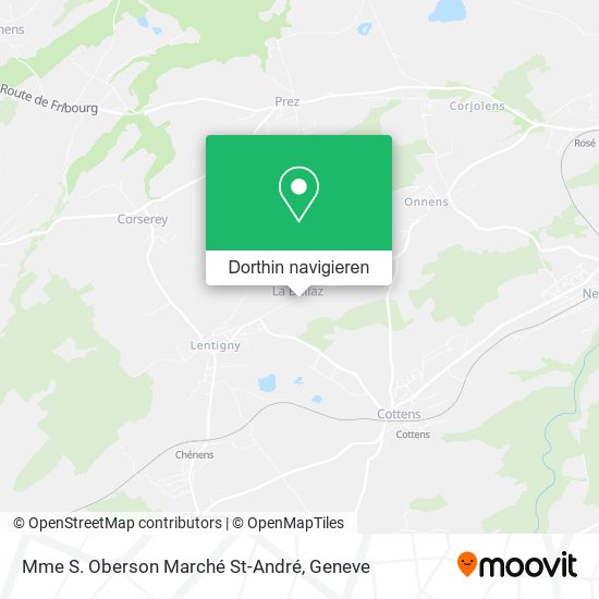 Mme S. Oberson Marché St-André Karte