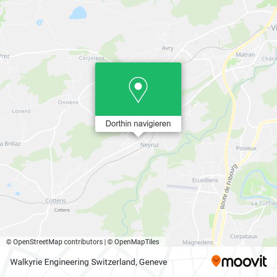 Walkyrie Engineering Switzerland Karte