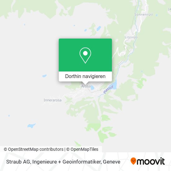 Straub AG, Ingenieure + Geoinformatiker Karte