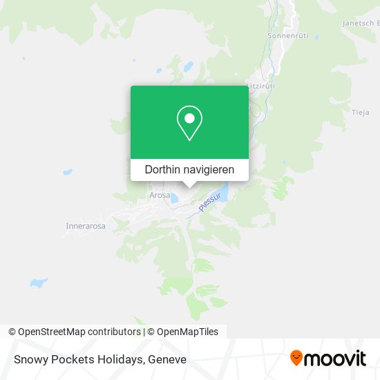 Snowy Pockets Holidays Karte