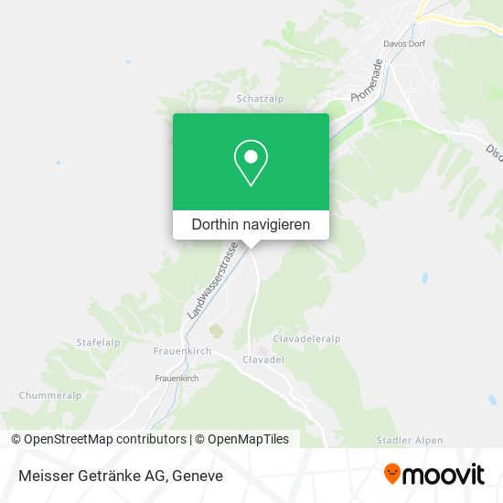 Meisser Getränke AG Karte