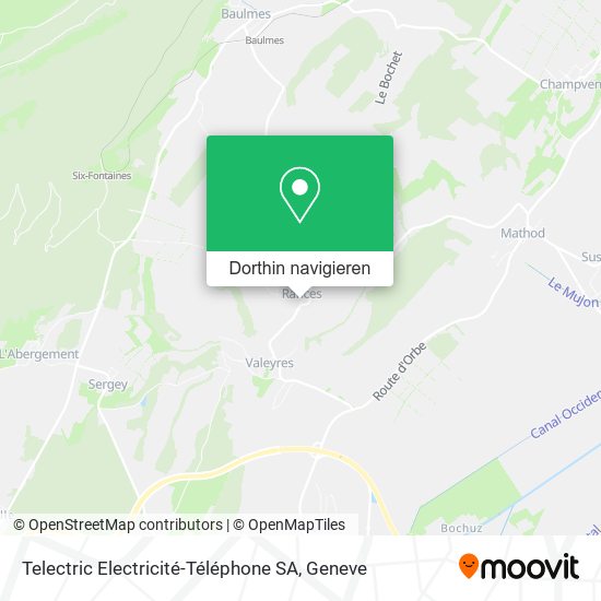 Telectric Electricité-Téléphone SA Karte