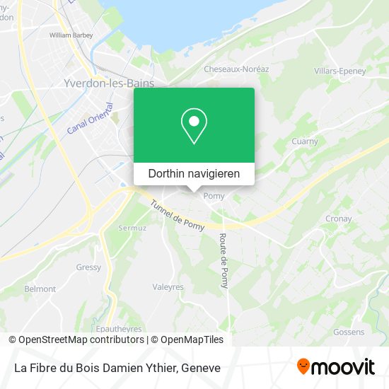 La Fibre du Bois Damien Ythier Karte
