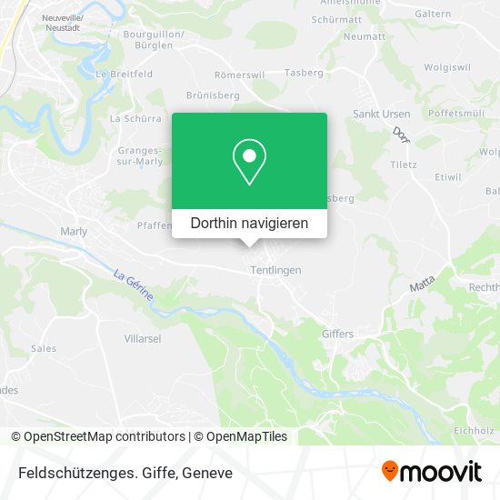 Feldschützenges. Giffe Karte