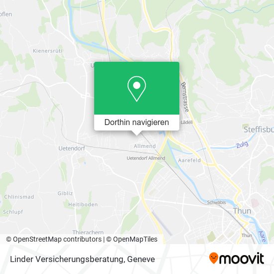 Linder Versicherungsberatung Karte