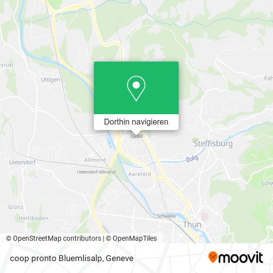 coop pronto Bluemlisalp Karte