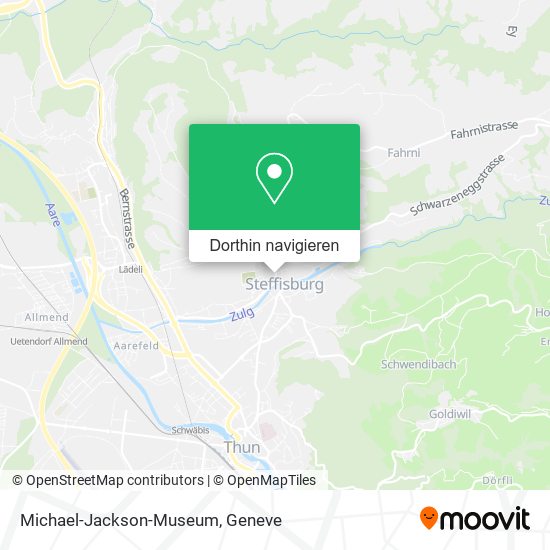 Michael-Jackson-Museum Karte