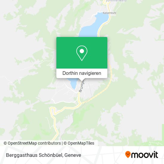 Berggasthaus Schönbüel Karte