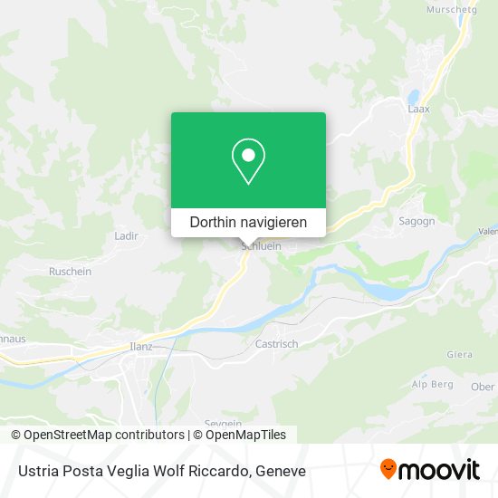 Ustria Posta Veglia Wolf Riccardo Karte
