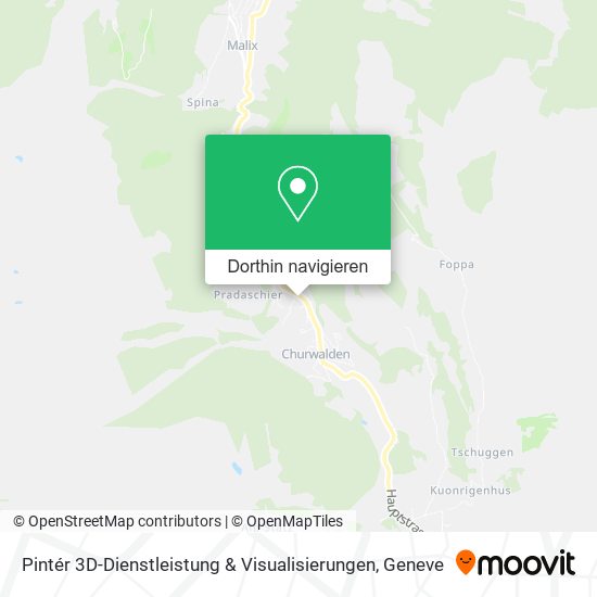Pintér 3D-Dienstleistung & Visualisierungen Karte