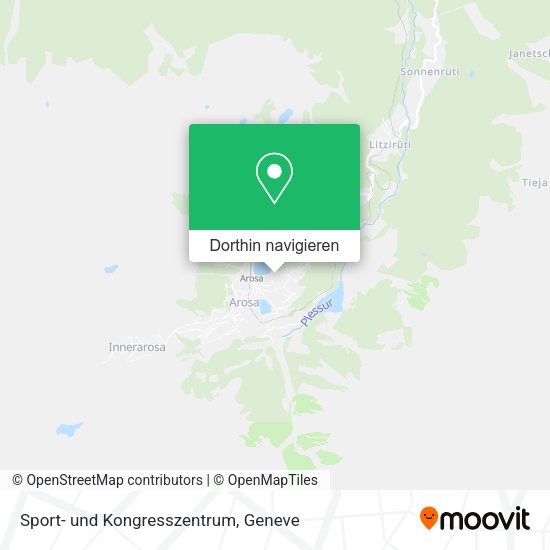 Sport- und Kongresszentrum Karte