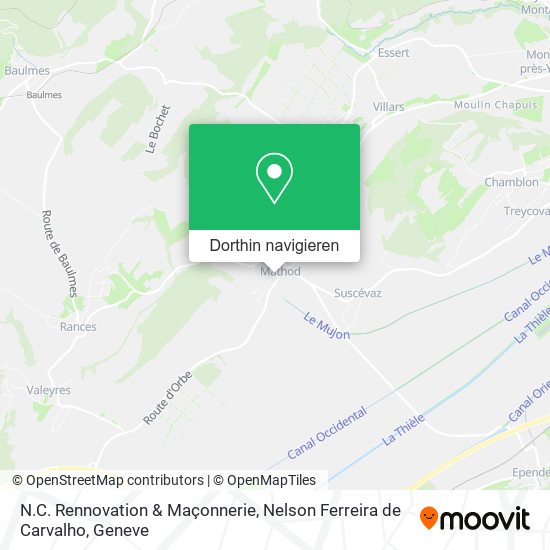 N.C. Rennovation & Maçonnerie, Nelson Ferreira de Carvalho Karte