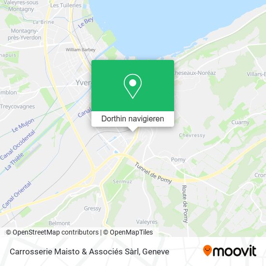 Carrosserie Maisto & Associés Sàrl Karte