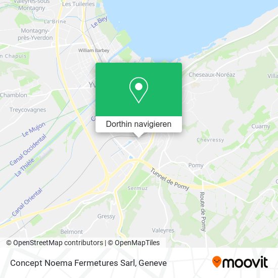 Concept Noema Fermetures Sarl Karte
