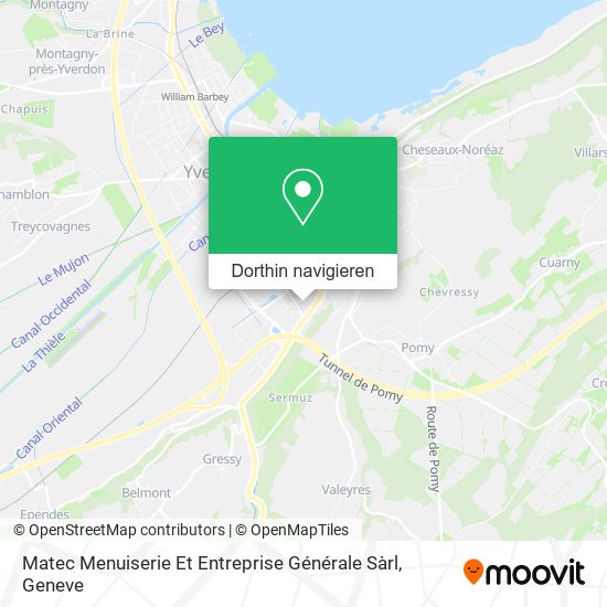 Matec Menuiserie Et Entreprise Générale Sàrl Karte