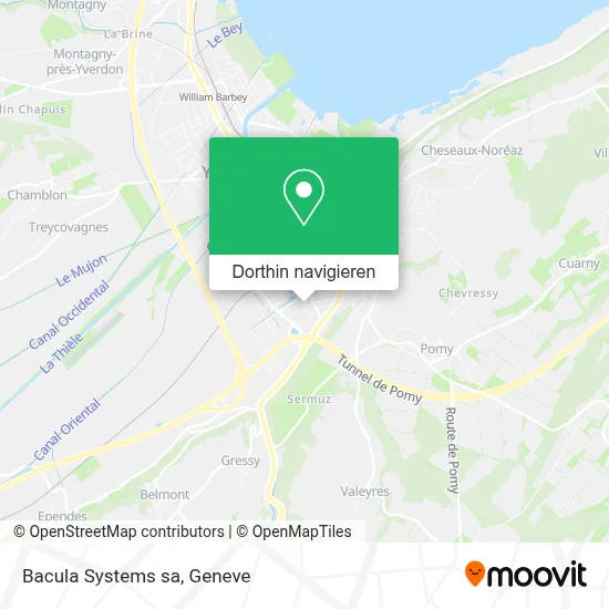 Bacula Systems sa Karte