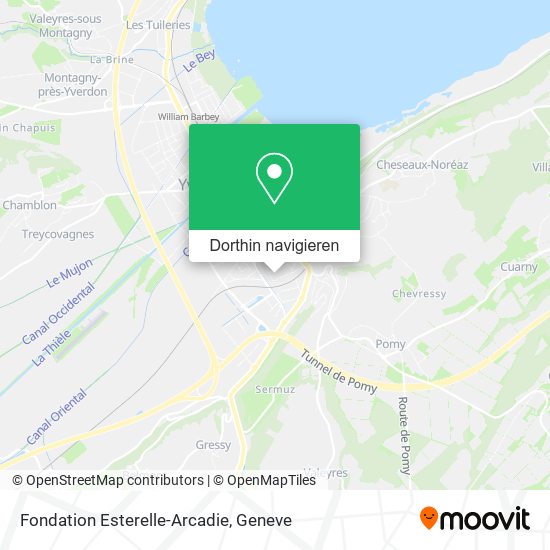 Fondation Esterelle-Arcadie Karte