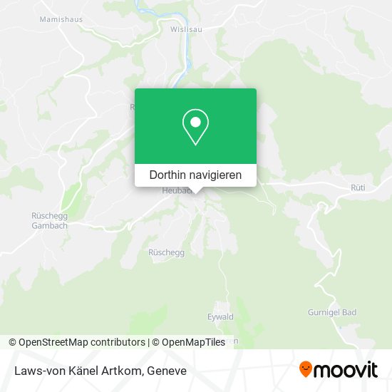 Laws-von Känel Artkom Karte