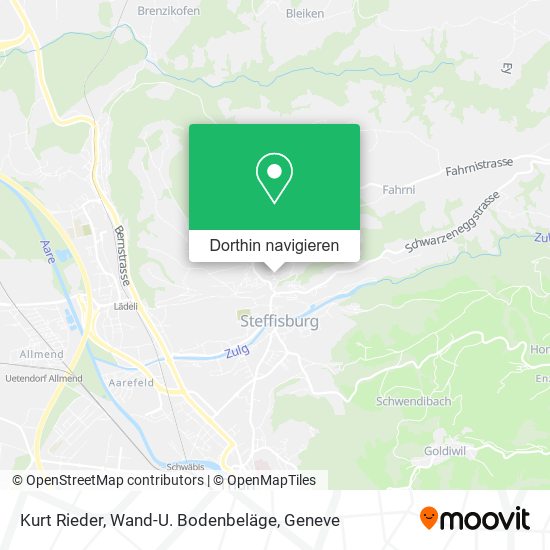 Kurt Rieder, Wand-U. Bodenbeläge Karte