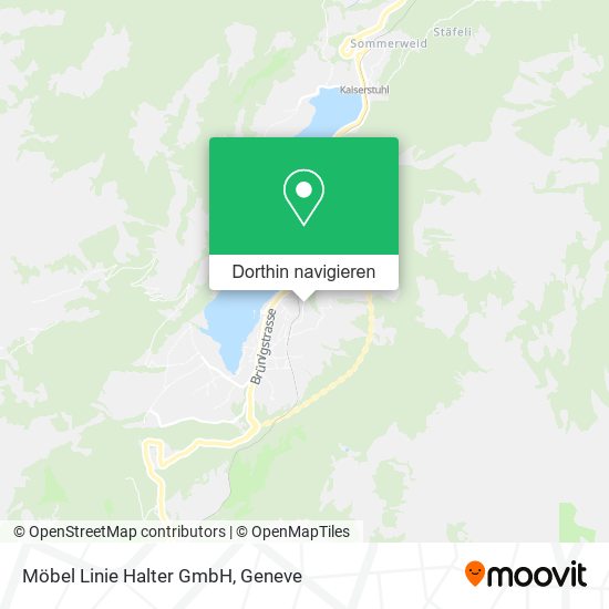 Möbel Linie Halter GmbH Karte