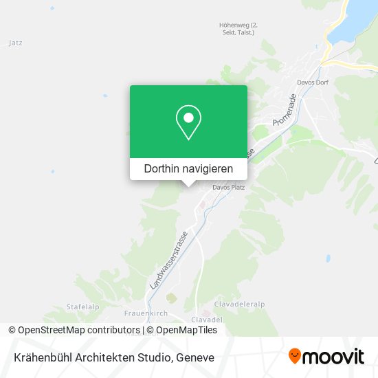 Krähenbühl Architekten Studio Karte