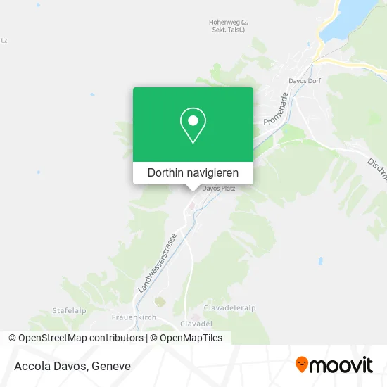 Accola Davos Karte