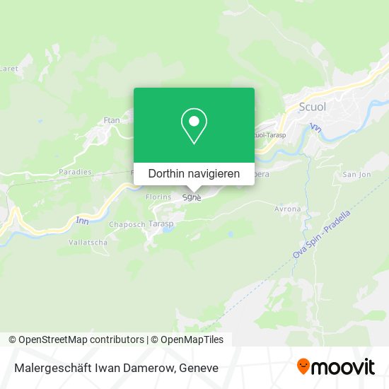 Malergeschäft Iwan Damerow Karte