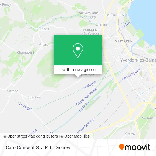 Café Concept S. à R. L. Karte