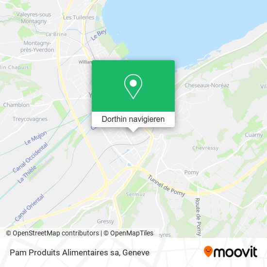 Pam Produits Alimentaires sa Karte