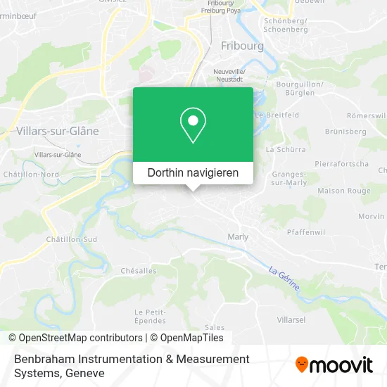 Benbraham Instrumentation & Measurement Systems Karte