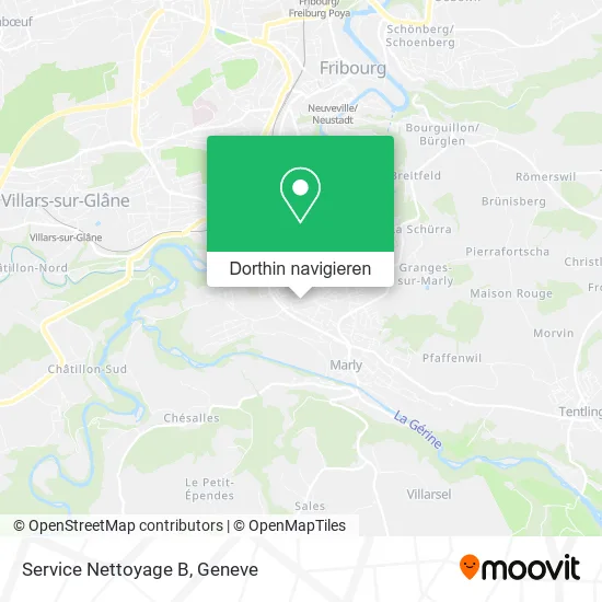 Service Nettoyage B Karte
