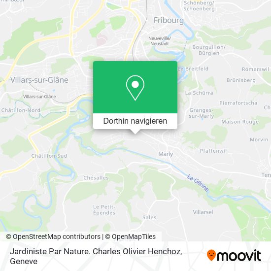 Jardiniste Par Nature. Charles Olivier Henchoz Karte
