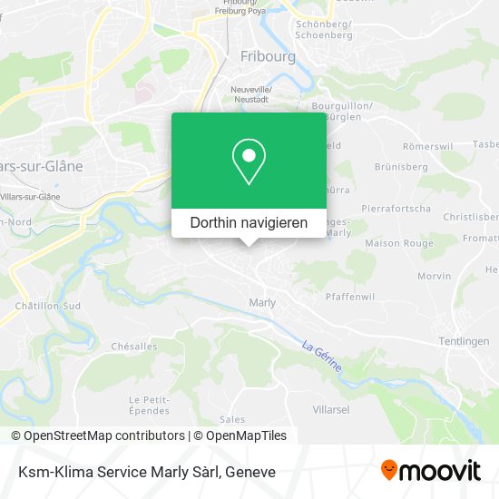Ksm-Klima Service Marly Sàrl Karte
