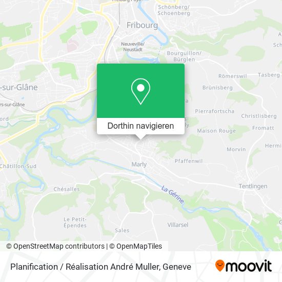 Planification / Réalisation André Muller Karte