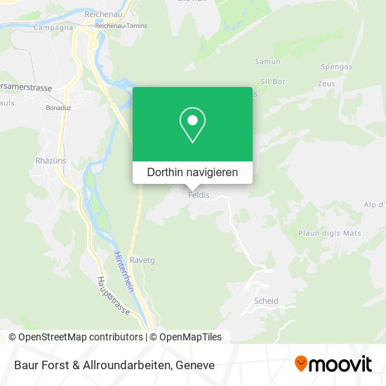 Baur Forst & Allroundarbeiten Karte