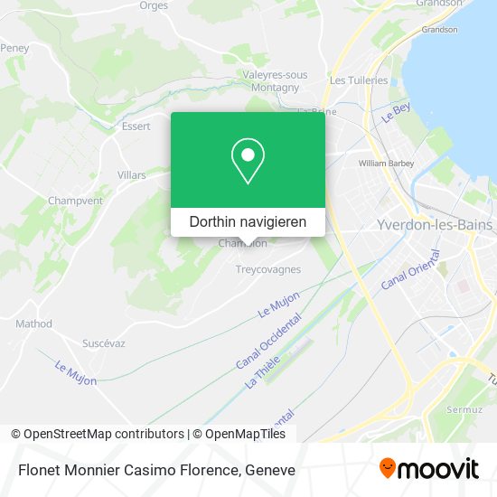 Flonet Monnier Casimo Florence Karte