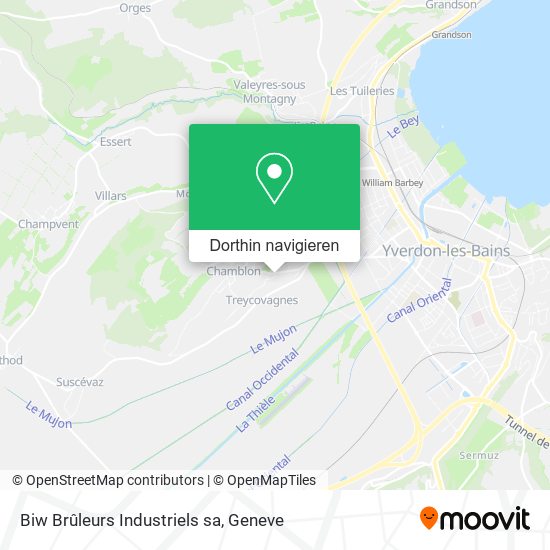 Biw Brûleurs Industriels sa Karte
