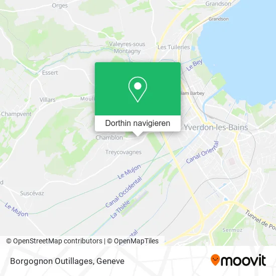 Borgognon Outillages Karte