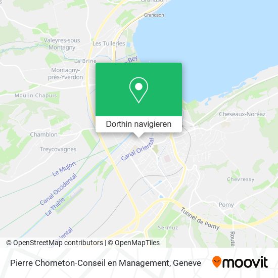 Pierre Chometon-Conseil en Management Karte