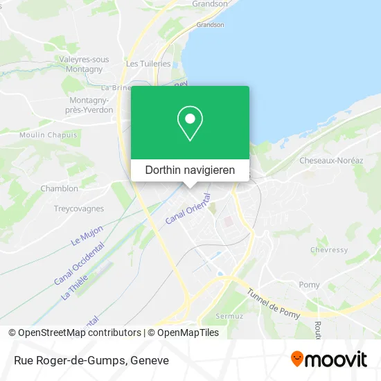 Rue Roger-de-Gumps Karte