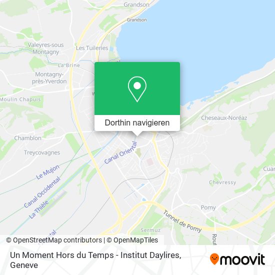 Un Moment Hors du Temps - Institut Daylires Karte
