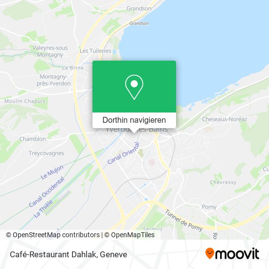 Café-Restaurant Dahlak Karte